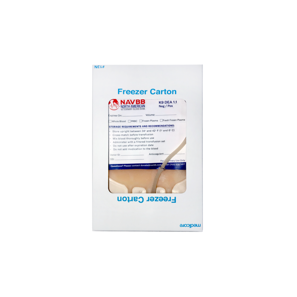 Navbb Order Canine Packed Red Blood Cells (pRBC) & Plasma | NAVBB